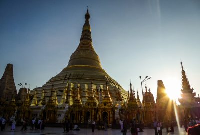 Shwedagon pagoda, rangoon yangon Myanmar