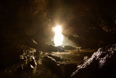 Phong Nha dark cave Vietnam