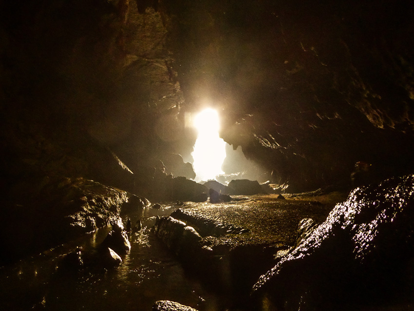 Phong Nha dark cave Vietnam
